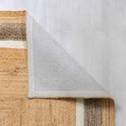 Elements Natural Jute Border Rug -Elements 1000082990 alt02