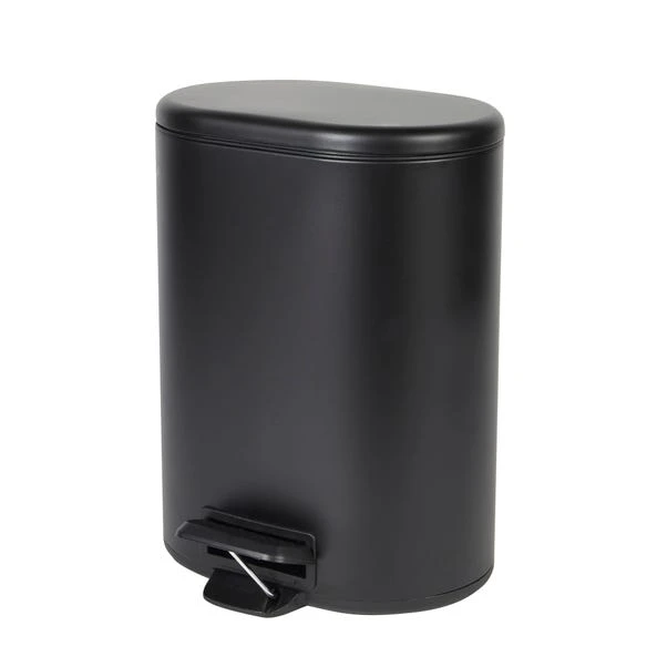 Elements 6L Matte Black Recycling Pedal Bin 6 Elements 6L Matte Black Recycling Pedal Bin - Image 4