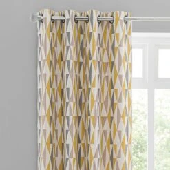 Elements Triangles Eyelet Curtains -Elements 30668090