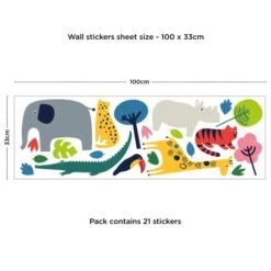 Elements Jungle Wall Stickers -Elements 30724051 alt09