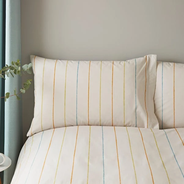 Elements Kolla Blue Duvet Cover And Pillowcase Set 6 Elements Kolla Blue Duvet Cover And Pillowcase Set - Image 4