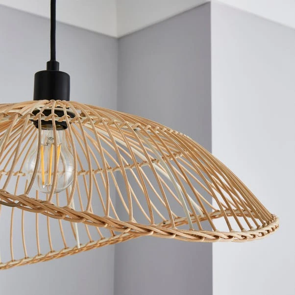 Elements Jaula Rattan Pendant Light 5 Elements Jaula Rattan Pendant Light - Image 3