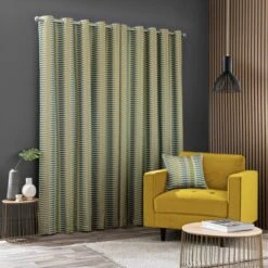 Elements Kansas Stripe Eyelet Curtains -Elements 30755099 alt04