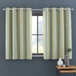 Elements Kansas Stripe Eyelet Curtains -Elements 30755099 alt05