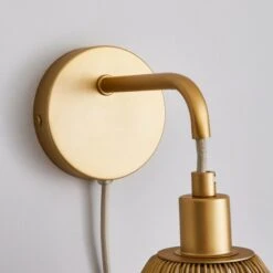 Elements Jaula Rattan Plug In Wall Light 25 Elements Jaula Rattan Plug In Wall Light -Elements 30755627 alt03