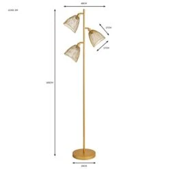 Elements Jaula 3 Light Floor Lamp 15 Elements Jaula 3 Light Floor Lamp -Elements 30755630 alt07