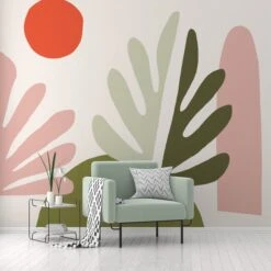 Elements Leaf Wall Mural -Elements 30770413 alt02
