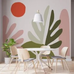 Elements Leaf Wall Mural -Elements 30770413 alt03