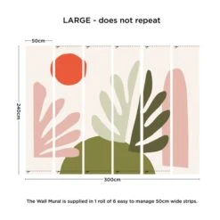 Elements Leaf Wall Mural -Elements 30770413 alt04