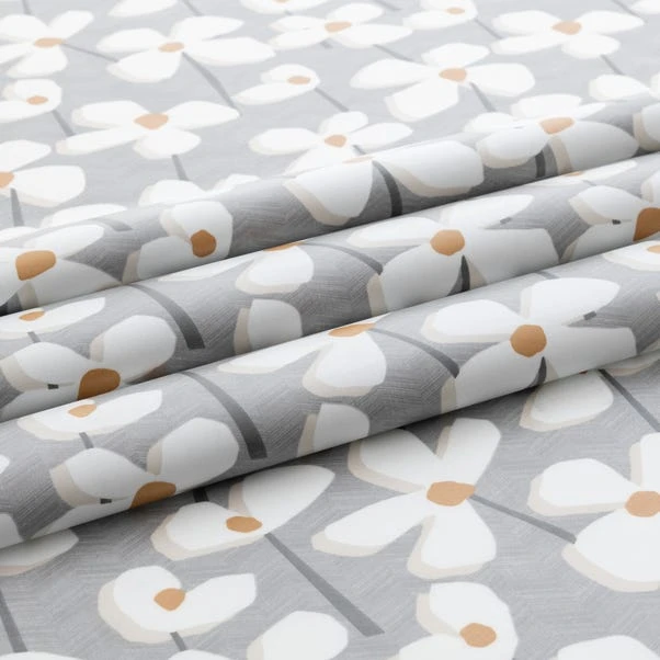 By The Metre Elements Lena Oil Cloth Grey 4 By The Metre Elements Lena Oil Cloth Grey - Image 3