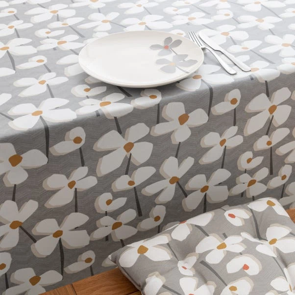 By The Metre Elements Lena Oil Cloth Grey 6 By The Metre Elements Lena Oil Cloth Grey - Image 5