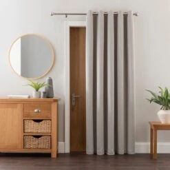 Elements Oslo Thermal Eyelet Door Curtain -Elements 30782292