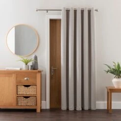 Elements Oslo Thermal Eyelet Door Curtain -Elements 30782292 alt01
