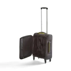 Elements Grey And Ochre Soft Shell Suitcase -Elements 30793134 alt03