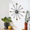 Elements Sputnik Wood Effect Wall Clock 2 Elements Sputnik Wood Effect Wall Clock -Elements 30827913