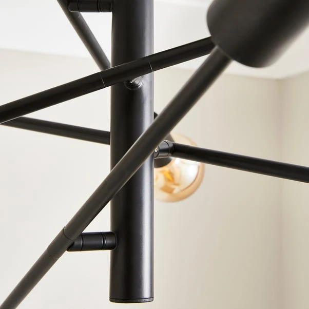 Elements Koppla 8 Light Semi Flush Ceiling Light 6 Elements Koppla 8 Light Semi Flush Ceiling Light - Image 4