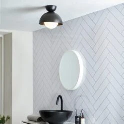 Elements Lunebar Flush Ceiling Light 39 Elements Lunebar Flush Ceiling Light -Elements 30869669 alt09