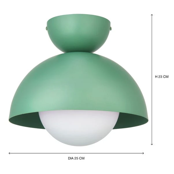 Elements Lunebar Flush Ceiling Light 7 Elements Lunebar Flush Ceiling Light - Image 5