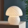 Elements Large Glass Mushroom Table Lamp 1 Elements Large Glass Mushroom Table Lamp -Elements 30869725
