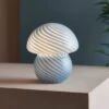 Elements Small Glass Mushroom Table Lamp -Elements 30869726