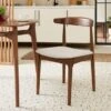 Elements Alva Dining Chair, Natural Fabric -Elements 30888643