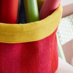 Elements Sutton Woven Stripe Fabrics Storage Basket 13 Elements Sutton Woven Stripe Fabrics Storage Basket -Elements 30890642 alt01