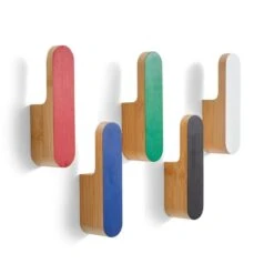 Elements Adam Wooden Block Wall Hanging Hooks -Elements 30891250 alt02