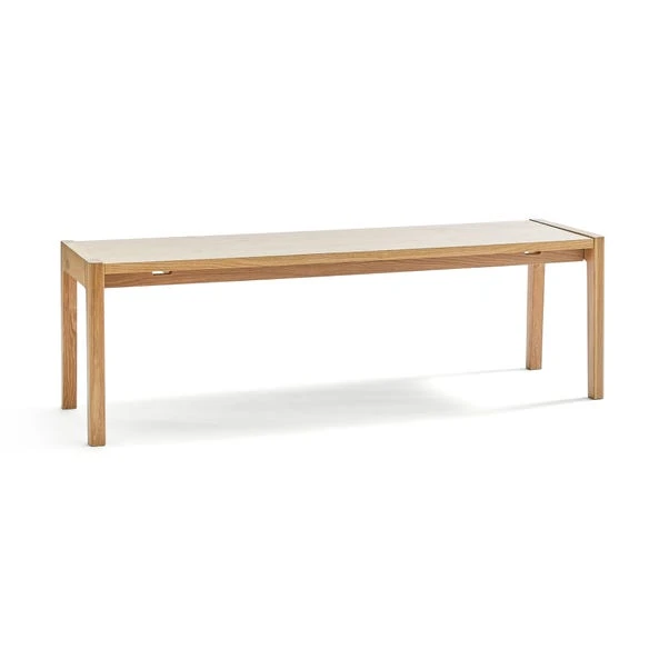 Elements 2 Seater Holmes Dining Bench, Modern Oak 8 Elements 2 Seater Holmes Dining Bench, Modern Oak - Image 6