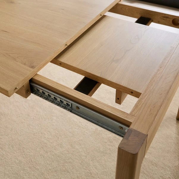Elements Holmes 6-8 Seater Extendable Dining Table, Modern Oak 6 Elements Holmes 6-8 Seater Extendable Dining Table, Modern Oak - Image 4