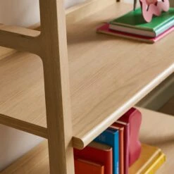 Elements Holmes Bookcase, Oak -Elements 30893743 alt03