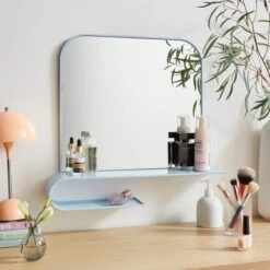 Elements Squoval Wall Mirror With Curling Shelf 25 Elements Squoval Wall Mirror With Curling Shelf -Elements 30893750