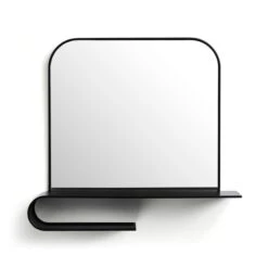 Elements Squoval Wall Mirror With Curling Shelf 24 Elements Squoval Wall Mirror With Curling Shelf -Elements 30893751 alt02