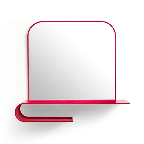 Elements Squoval Wall Mirror With Curling Shelf 4 Elements Squoval Wall Mirror With Curling Shelf - Image 3