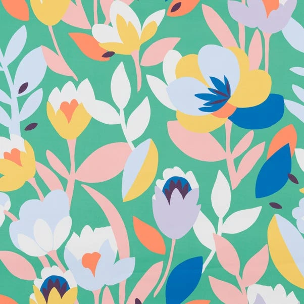 Elements Fieldsley Floral Green Blackout Roller Blind 9 Elements Fieldsley Floral Green Blackout Roller Blind - Image 7