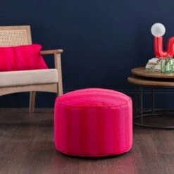 Elements Sutton Stripe Pouffe 11 Elements Sutton Stripe Pouffe -Elements 30894085