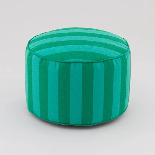 Elements Sutton Stripe Pouffe 5 Elements Sutton Stripe Pouffe - Image 3