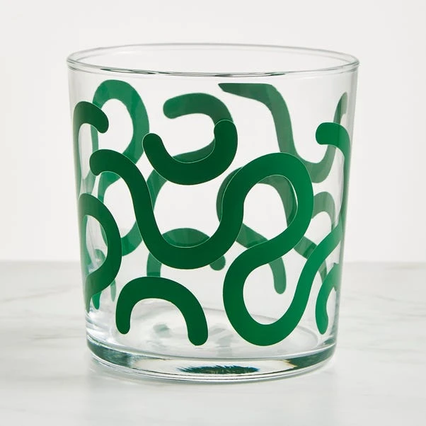 Elements Wigley Green Patterned Tumbler 3 Elements Wigley Green Patterned Tumbler