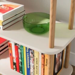 Elements Miller Low Bookcase, Stone -Elements 30895134 alt02