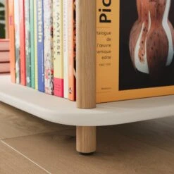 Elements Miller Low Bookcase, Stone -Elements 30895134 alt04