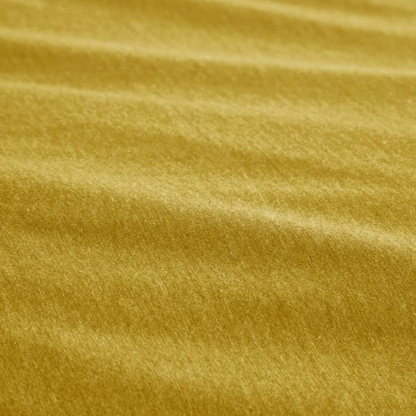 Elements Cotton Jersey Plain Duvet Cover & Pillowcase Set 17 Elements Cotton Jersey Plain Duvet Cover & Pillowcase Set - Image 15