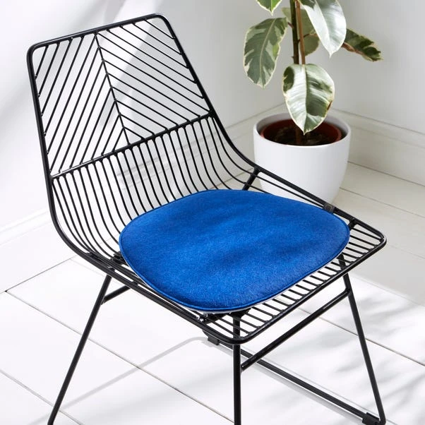 Elements Blue Pebble Reversible Seat Pad 3 Elements Blue Pebble Reversible Seat Pad