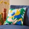 Elements Fieldsley Floral Crewel Square Cushion -Elements 30898209
