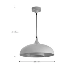 Elements Lennon 2 Tier Dome Pendant Light -Elements 30898667 alt08