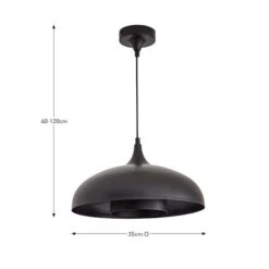 Elements Lennon 2 Tier Dome Pendant Light -Elements 30898682 alt08