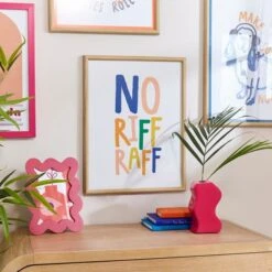 Elements No Riff Raff Framed Print