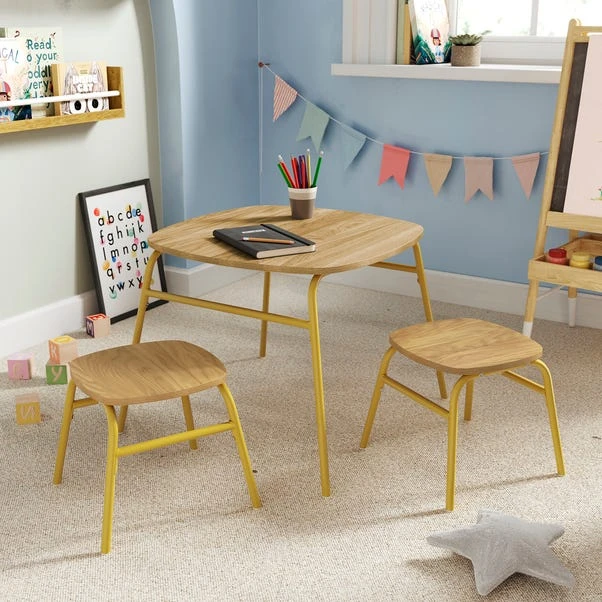 Elements Kids Griffin Play Table And Stool Set 2 Elements Kids Griffin Play Table And Stool Set