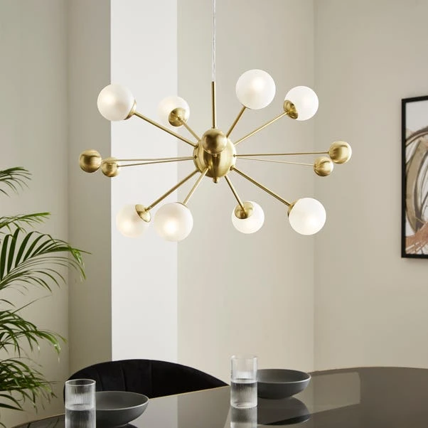 Elements Nova 8 Light Cluster Ceiling Light 3 Elements Nova 8 Light Cluster Ceiling Light