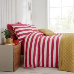 Elements Bold Stripe Cotton Duvet Cover And Pillowcase Set 25 Elements Bold Stripe Cotton Duvet Cover And Pillowcase Set -Elements 30902621 alt06