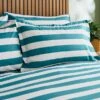 Elements Bold Stripe Teal Oxford Pillowcase 1 Elements Bold Stripe Teal Oxford Pillowcase -Elements 30902655