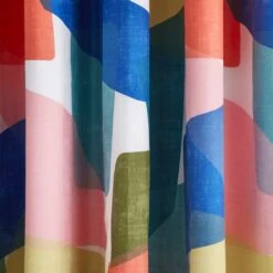 Elements Abstract Blocks Blackout Eyelet Curtains 18 Elements Abstract Blocks Blackout Eyelet Curtains -Elements 30903785 alt02